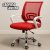 Cadeira de Escritório Secretária Base Cromada com Rodinha Fortt Lisboa Vermelha