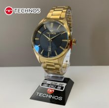 Relógio Technos Masculino Dourado Performer Racer