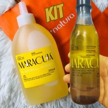 Kit Óleo Trifásico Desodorante Corporal Ekos Maracujá com Refil 2 un de 200 ml