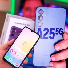Smartphone Samsung Galaxy A25 5G 256GB 8GB Ram Dual SIM Android 14 Azul-Escuro 6,5”