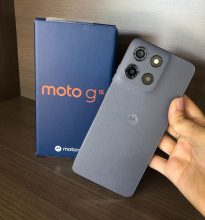 Smartphone Motorola Moto G15 – 128gb 12gb (4gb Ram+8gb Ram Boost) E Camera 50mp Com Ai E Night Vision Bateria De 5200 Mah Tela Fhd+ 6.7 Com Superbrilho Nfc Azul Escuro