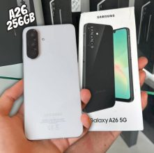 Celular Samsung Galaxy A26 5g 256gb, 8gb Ram, Câmera De 50mp, Ip67, Tela Super Amoled 6.7 , Nfc – Branco