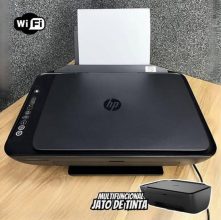 Impressora Multifuncional HP DeskJet Ink Advantage 2874 Colorida 1 porta Wi-Fi 802.11b/g/n; 1 USB 2.0 de alta velocidade (dispositivo)- 100 a 240 V