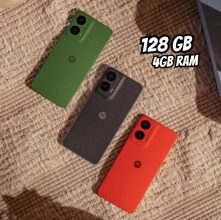 Smartphone Motorola Moto g35 5G – 128GB 12GB (4GB RAM+8GB Ram Boost) e Camera 50MP com AI NFC Tela 6.7″ com Superbrilho – Garfite