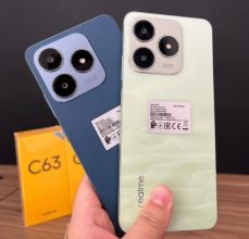 Celular Realme C63 256gb Dual Sim 8gb Smartphone Original Azul