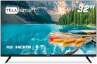 HQ Smart TV LED 32″ HD Conversor Digital Externo 3 HDMI 2 USB WI-FI Android 11 Design Slim
