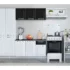 Escrivaninha 1 Gaveta 1 Porta Demóbile Office – Morada